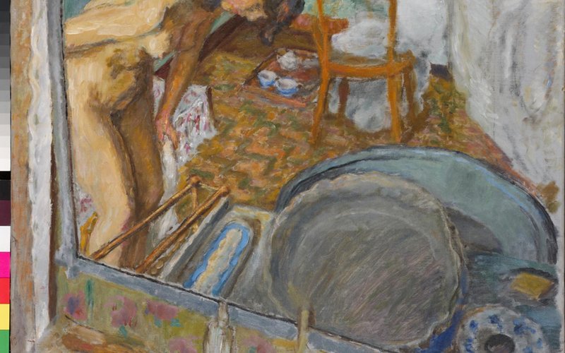 Pierre Bonnard: Effet de glace ou Le tub